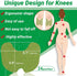 Knee Pain Patches - 48 Count Herbal Plaster Maximum Strength Heat Patches for Joint Soreness Relief (2 Pack)