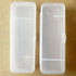 White Transparent Shaving Box - Razor Protector Plastic Cover Container for Manual Razor Accessories