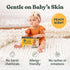 Baby Laundry Detergent Sheets for Sensitive Skin, Sustainable for Newborns, Peachy Lullaby Scent, 64 Count
