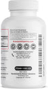 Bronson Beet Root + L-Arginine 2000 MG Nitric Oxide Production Supplement, Non-GMO, 120 Vegetarian Capsules