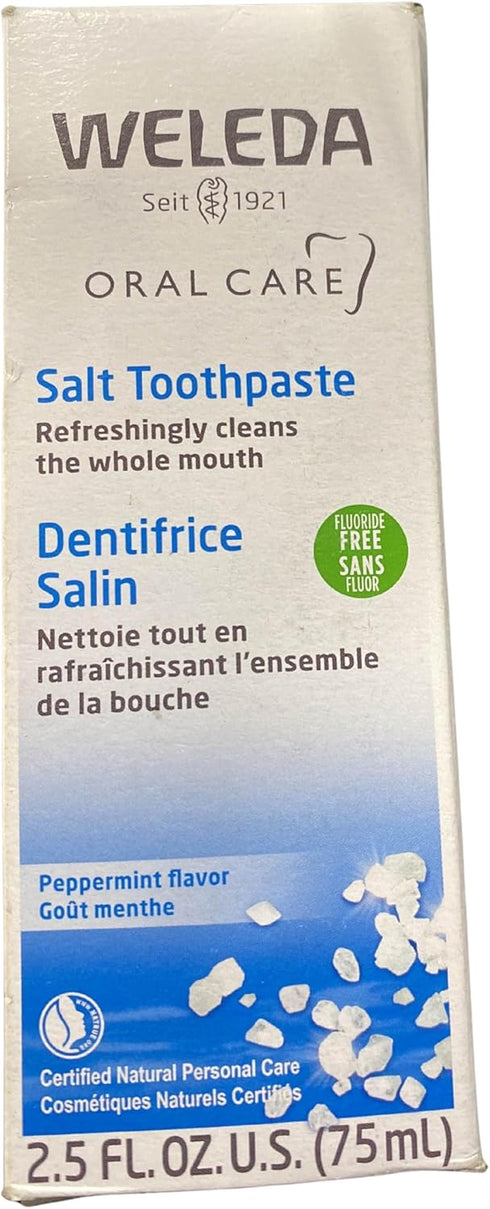 Weleda , Salt Toothpaste, 2.5 fl oz (75 ml) - 2pc