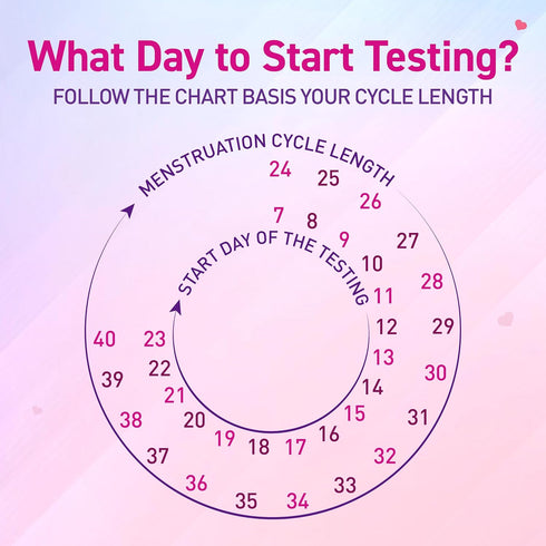 Ova News 5 5 (Pack 6) Ovulation Detection Kit from Prega News | Identifies Most Fertile Days to Conceive in Mins