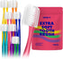 Extra Soft Toothbrush Refill for Adults, 14 Pcs Manual Toothbrushes with Individual Head Covers for Sensitive Gums