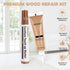 SEISSO Furniture Repair Kit, 12 Colors Wood Markers and Fillers for Scratches, Upgrade Wood Repair