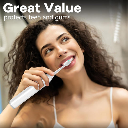 Toptheway 8 Pack Toothbrush Replacement Heads for Philips Sonicare, Compatible with ProtectiveClean C2 G2 C1 4100 5100