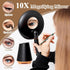 Lighted Makeup Mirror Vanity Mirror with 10X Magnification, 180° Rotation, 3 Color Lighting Modes, Portable LED