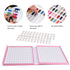 Noverlife 216 Nail Colors Chart Display, Nail Gel Polish Display Book with 216 False Nail Tips