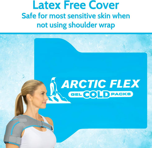 Arctic Flex Gel Replacement Packs – Reusable Gel Ice Packs for Shoulder Ice Brace, Hot and Cold Therapy for Pain