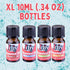 Yummy Fruit Scented Oils (12 Pack) - X Large 10ml Natural Food Fragrance Bottles for Diffusers, Aromatherapy, Gifts