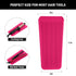 ZAXOP Resistant Silicone Mat Pouch for Flat Iron, Curling Iron, Hot Hair Tools (Hotpink)