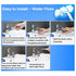 Water Flosser for Family Use, 3 Jet Tips & 3 Toothbrush for Faucet & Shower, Non-Electric Oral Irrigator, Dental Care