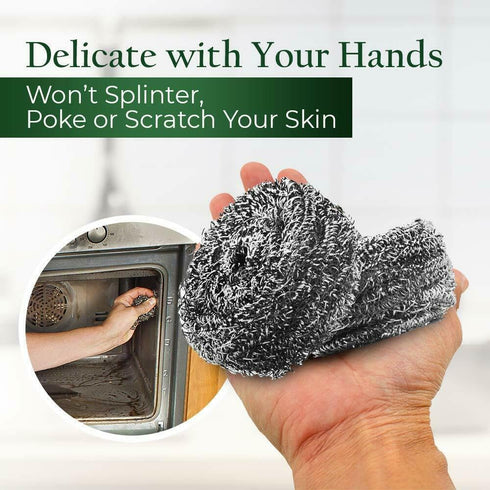 Stanley Degreaser Concentrate with Stainless Steel Scrubbers Heavy Duty Cleaner for Grease, Grime, Pots, Pans & Kitchen