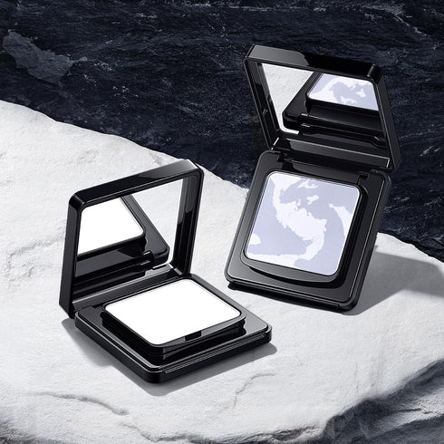 Oil Control Face Pressed Powder Compact, 24H Longlasting Waterproof Setting Powder, Shine Free, 04 Pink (0.28Oz)