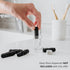 Biodegradable Bamboo Charcoal Eco Floss Refills, 5-Pack, Vegan & Cruelty-Free Dental Care