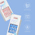 KISS Salon Acrylic Press On Toenails, 'Walk Away', White, Short Size, Squoval Shape, Includes 28 Nails, 2g Glue, 1