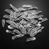WILLBOND 40 Piece Barrettes, Women Snap Hair Clips, Large Metal Snap Nonslip Accessories, Silver