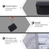co2CREA Hard Case Replacement for Omron 3 Series Blood Pressure Monitor BP7100 BP710N HEM-7120 HEM-7121 HEM-7124