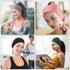 WILLBOND 6 Pieces Adjustable Wide Headbands for Women, Knotted African Hairband, Non Slip Floral Yoga Hairbands