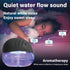 Lmtlinda 3 10 ml Air Aroma Diffuser - Colorful Night Light and Soothing Water Flow Sound - Suitable for Children, Pets
