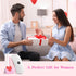Electric Portable Heating Pad for Menstrual Cramps, 6 Heat Levels, 6 Vibration Modes, Cordless Heating Pad for Travel