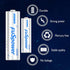 AA Batteries Double A 1.5V LR6 Alkaline Battery (25 Pcs)
