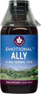 WishGarden Herbs Emotional Ally, All-Natural Liquid Herbal Supplement with Passionflower, 4oz