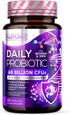Built by Nature Probiotic | 60 Capsules | 60 Billion CFU with 10 Strains, Plus 8 Diverse Digestive Enzymes, and 4