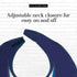 Adult Bibs for Men, Wipe ‘n Wear Clothing Protectors for Eating, Waterproof, Reusable, Washable Crumb Catcher (Blue Tie)