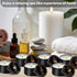 LCZLUMIPRO Set, 6 Pack 2.35oz, 6 Massage Candle Low Temperature Soy Wax Candles that Melt into Nourishing Body Oil
