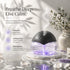 LWW Air FreshenerBlack - for Home, Bedroom, Office and Warehouse - Essential Oil Aroma Diffuser with LED Color Night
