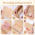 Xaajooio 100 Pack 11.3"x8.7"x4.3" Packaging Large Paper Bread Bags with Tin Tie Tab Lock, Bread Bakery Bags with Clear