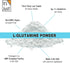 It's Just! L-Glutamine Powder, Unflavored Amino Acid, Faster Muscle Recovery, Leaky Gut, Digestive Support (500 Grams /