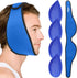 Hilph Face Ice Pack Wisdom Teeth Ice Pack Head Wrap, Jaw Chin Ice Pack for Facial Oral Surgery with 4 Hot Cold Therapy