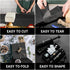 EUSOAR Black Wrapping Tissue Paper, 200pcs Present Packing Tissue Paper, 20x15 inches for DIY Crafts