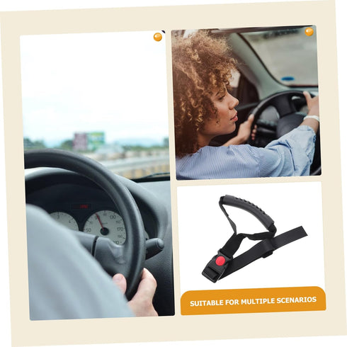 Ipetboom Ergonomic Car Door Assist Handle - Comfortable Webbing for Easy Entry and Exit