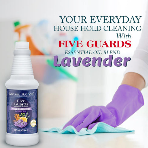 Natural Riches Household Cleaner Concentrate, Lavender Scent Essential Oil Blend for Cleaning