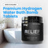 DRINK HRW Rejuvenation Molecular Hydrogen Water Tablets - 12 ppm H2 - Supports Energy Production, 30ct Raspberry