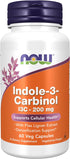 NOW Indole-3-Carbinol (I3C) 200 mg - 60 Veg Capsules