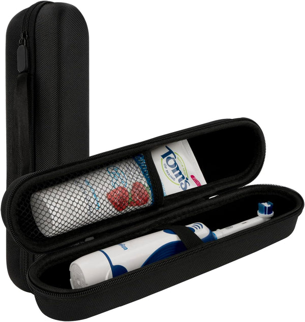 Linkidea Electric Toothbrush Travel Case Holder, Battery Toothbrush Carry Bag Compatible with Oral-b Pro 1500 8000,