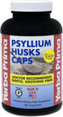 Yerba Prima Psyllium Husks Caps, 625 mg, 180 Capsules, Non-GMO Gluten Free Colon Cleansing Supplement