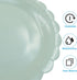 Rierdge 50 7 Inch Pieces Green Paper Plates Disposable Dinner Plates - Elegant & Sturdy Disposable Plates for Parties