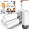 Small Trash Bags, 4 Gallon, 60 Count, Drawstring, Unscented, White Trash Can Liners