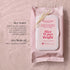 The Face Shop Rice Water Bright Makeup Remover Wipes, Vegan Cleansing Wipes with Rice Extract, Brightening &