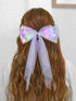 Light Up Bow Hair Clips - LED Tulle Barrettes for Women and Girls, Party Hair Accessories