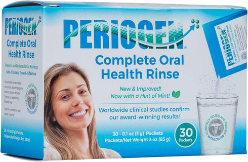 Periogen Oral Rinse - Travel Packets for Oral Care