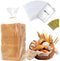 PEOKPIPLE Reusable Bread Bags for Homemade Bread & Sandwich Bread 100 Pack Clear