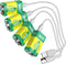 9V Battery for Smoke Detector, USB Rechargeable 9V Lithium Batteries, 13500mWh Long Lasting, 4 Pack