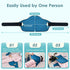 NEPPT Bedridden Patient Turning Device Belt for Bed Rails Elderly Adults Safety Bed Turner Straps to Change Diaper