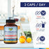 Terranics Daily Probiotics for Men & Women - 150 Billion 25 Strains, with Prebiotics & Enzymes, 60 Veggie Caps