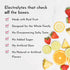 Pack 10 Packets 3:1 JUST INGREDIENTS Electrolyte Sample Stick Variety | Hydration Powder | Real Fruit Electrolytes |